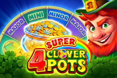 4 Super Clover Pots